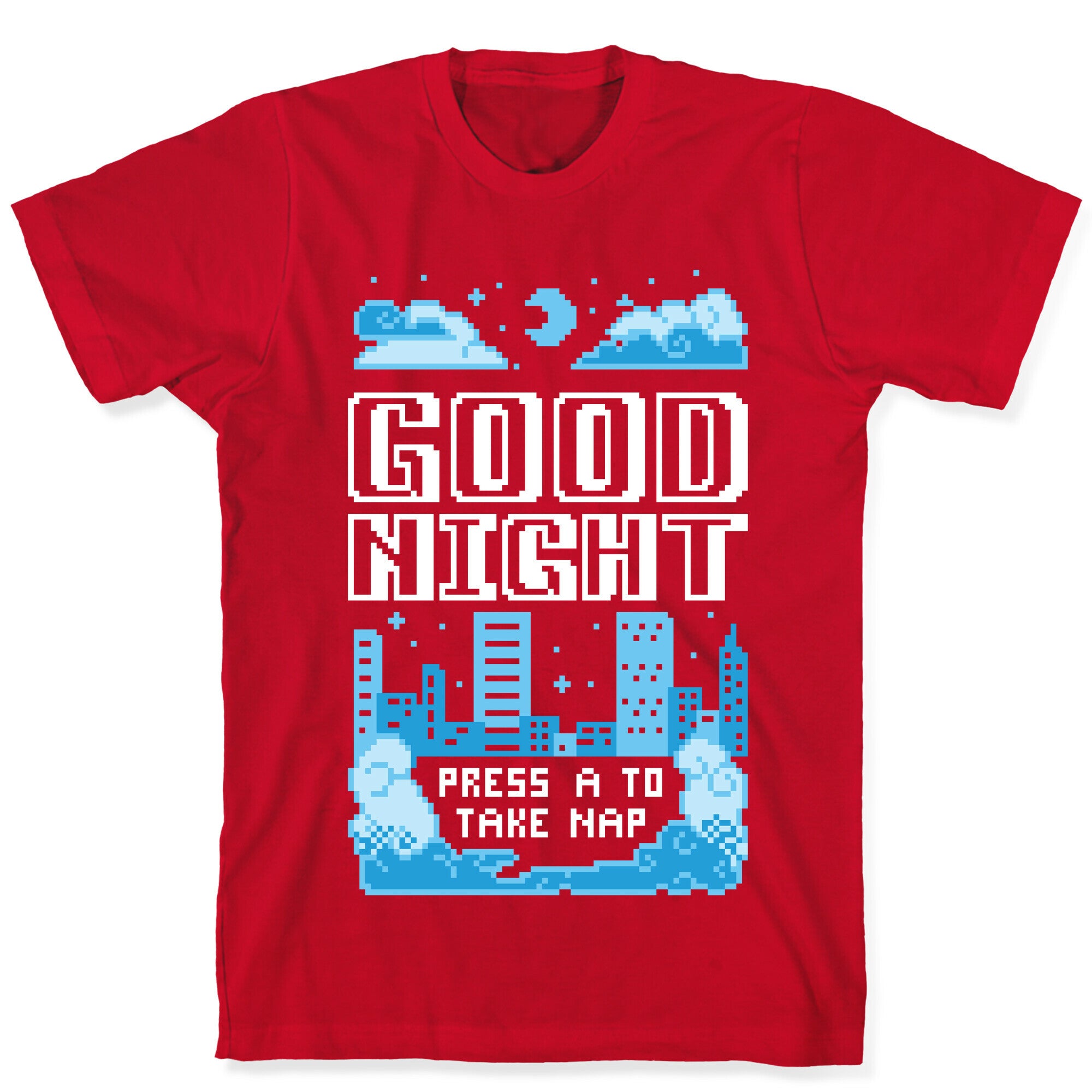 Good Night Game Over Screen T-Shirt